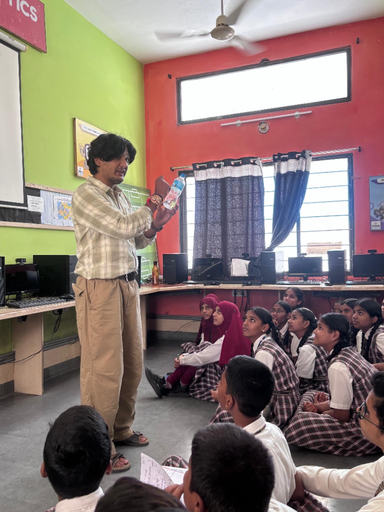 Rainbow Concept School AI Workshop in Mahabubnagar 2