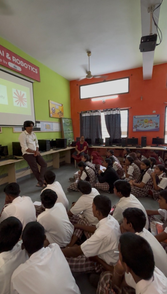Rainbow Concept School AI Workshop in Mahabubnagar 8